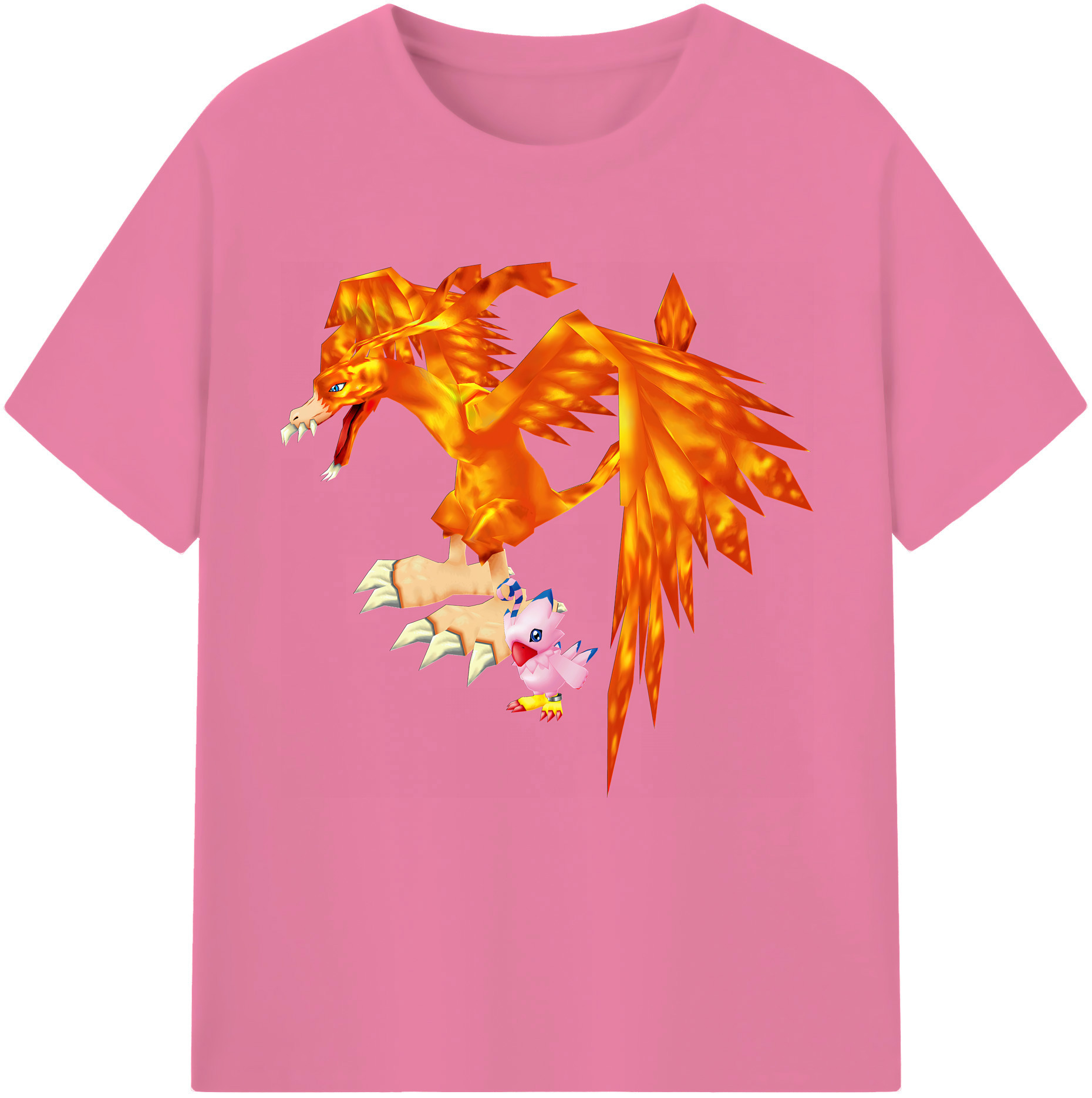 （画像用） Digimon デジタルモンスター/デジモン 綿100％半袖Tシャツ（フロントプリント）